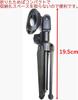 Steel Microphone Stand Tripod with Microphone Adjustable Suitable for and Black Clip-on Holder, Tabletop, Multifunctional, Foldable, Height,