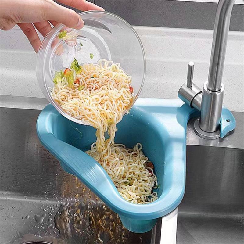 

Треугольная корзина для раковины из нержавеющей стали 304 для мытья овощей и фильтрации остатков пищи