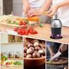 Ręczny siekacz do czosnku Siekacz do sałatek Wielofunkcyjny Antypoślizgowy Robot kuchenny Do cebuli Owoców Blat kuchenny Dom Restauracja Posiłek