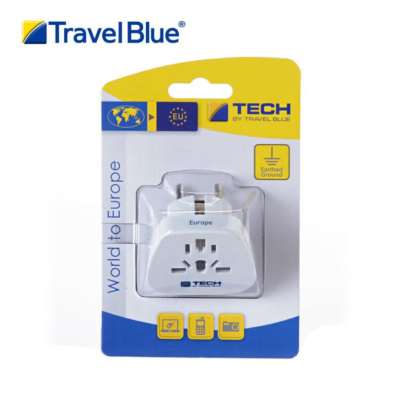 Travel Blue Европейский адаптер питания для путешествий