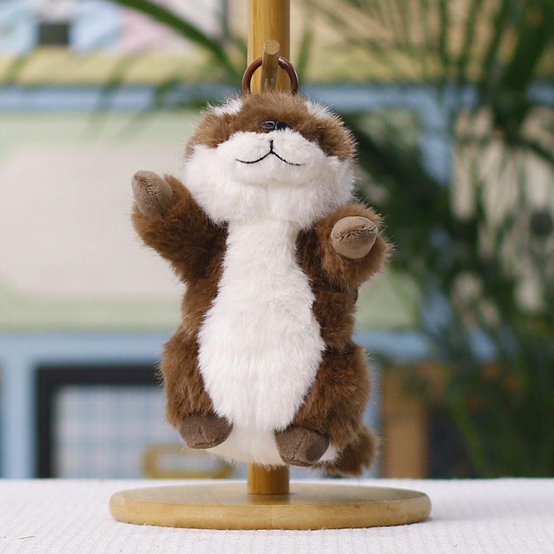 Peluche Marmotta con Imbottitura in Cotone PP per Bambini e Decorazione Auto