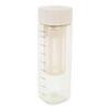 Portable Cold Brew Bottle Creamy White Transparent Easy To Clean Iced Coffee Maker Bottle for Home