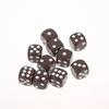 10Pcs Colorful Dice Acrylic Round Corner Cubes Dot Drinking Game Dice Accessories