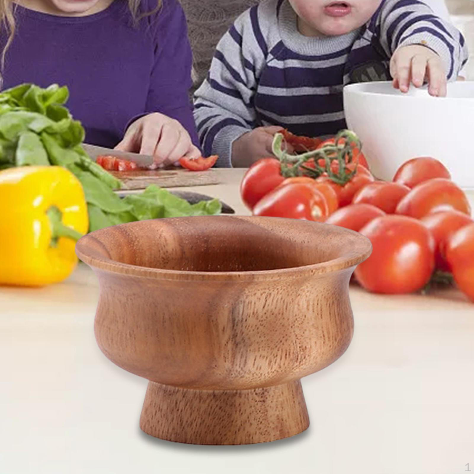 

Wooden Bowl Set for Styling Small