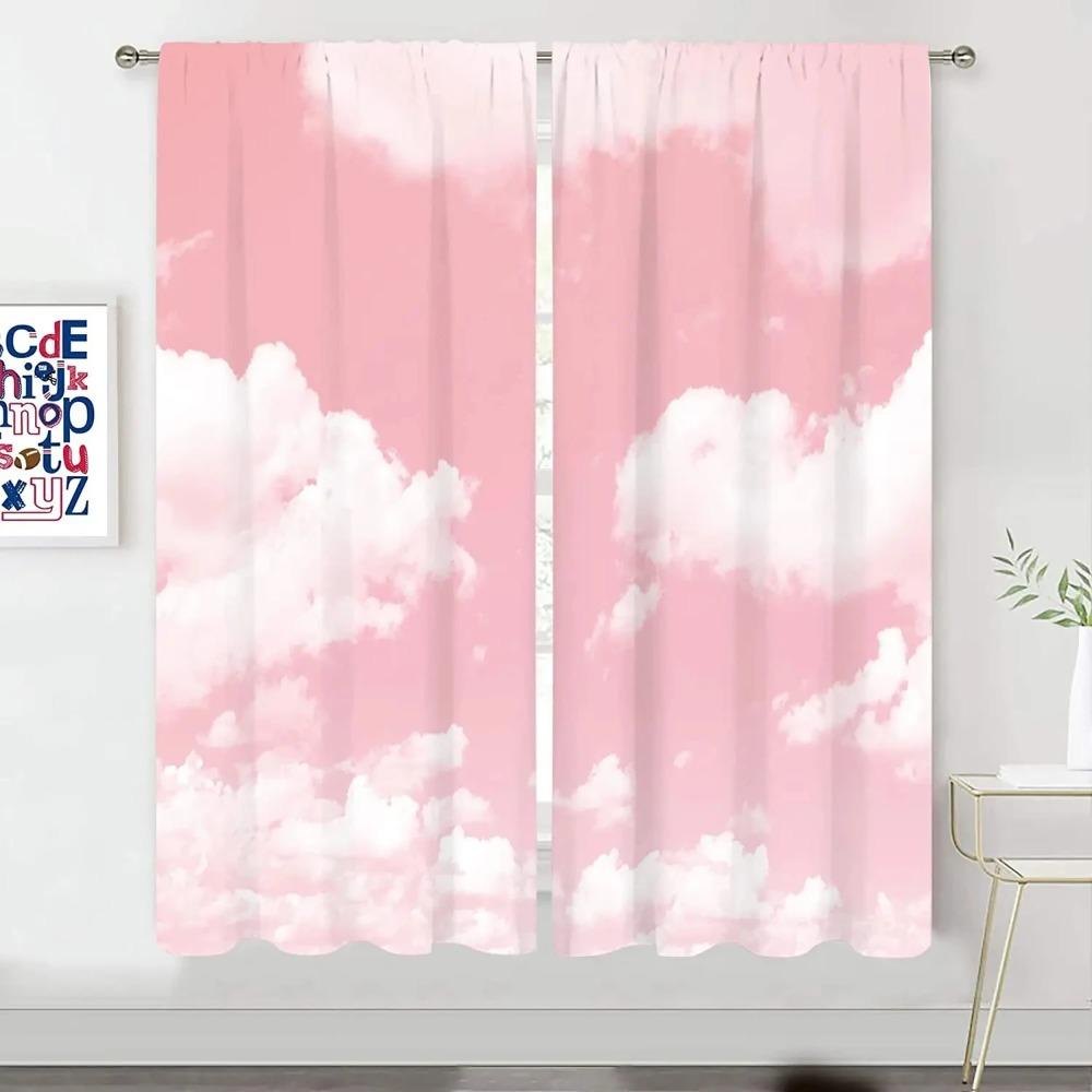 MulticolorGraffiti Art High Shading Curtain Luxury Curtains for Living Room Bedroom Shading Thick Blackout Window Drapes 2Pcs