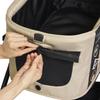Combi ComPet FikaGO FREE TO GO 2 Hygge Note Automatic Folding Pet Cart for Dogs and Cats Compact Load Capacity Beige Beige/Gray/Blue 20kg_Hygge
