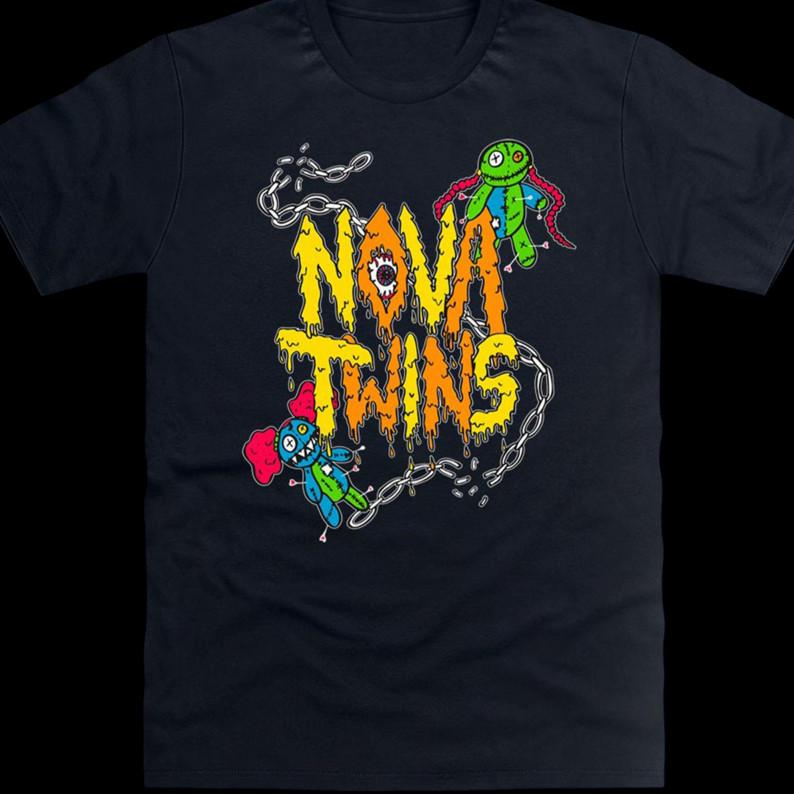 Nova Twins Voodoo Dolls black T-shirt short sleeve 1F2651 S