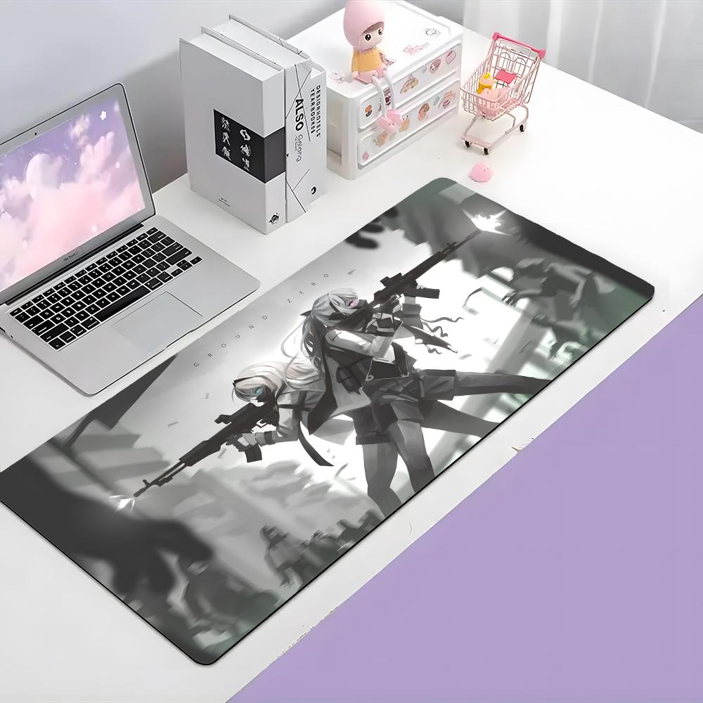 Game Tactical GGirls Frontline Mouse Pad Large Gaming Mousepad With Thick Stitched Edge NonSlip Desk Mat