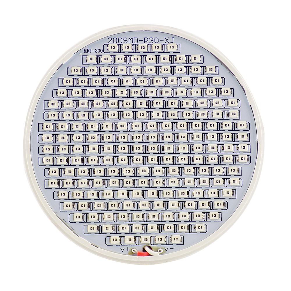 12W 200 LED žárovky na pěstování rostlin E27 Lampa pro pokojové rostliny Růst květin Skleník Rostliny Pěstování zeleniny
