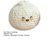Yousheng Cartoon Bun Footbag, Handmade Crochet Juggling Balls, Soft Stress Relief Toy for Kids Adults, Party Game