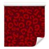 Red Animal Skin Wallpaper Red and Burgundy 50x1000