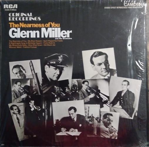 

LP Record GLENN MILLER - Nearness Of You CAS2128 RCA CAMDEN 1967 US Jazz Used