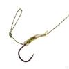 2 Pieces Metal Fishing Hair Rigs Carp Hook Accessories Big Tension Wearable