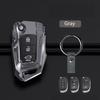 Interior Mouldings Zinc Alloy Car Remote Key Fob Case Key cover For Hyundai Tucson Creta ix25 i20 i30 HB20 Elantra Verna Sonata