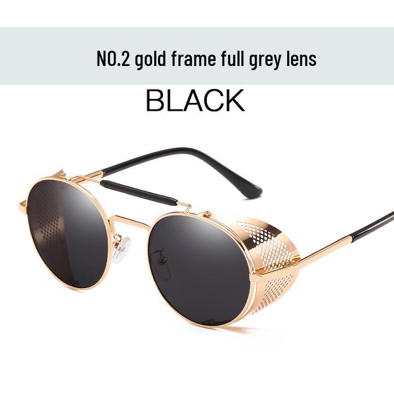 

Ретро Стимпанк Світловідбиваючі Вітрозахисні Сонцезахисні Окуляри 66247