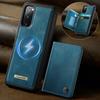 For Samsung Galaxy S20 FE 5G Magnetic Case CASEME ME80 Series Leather PC TPU Phone Cover with Detachable Wallet