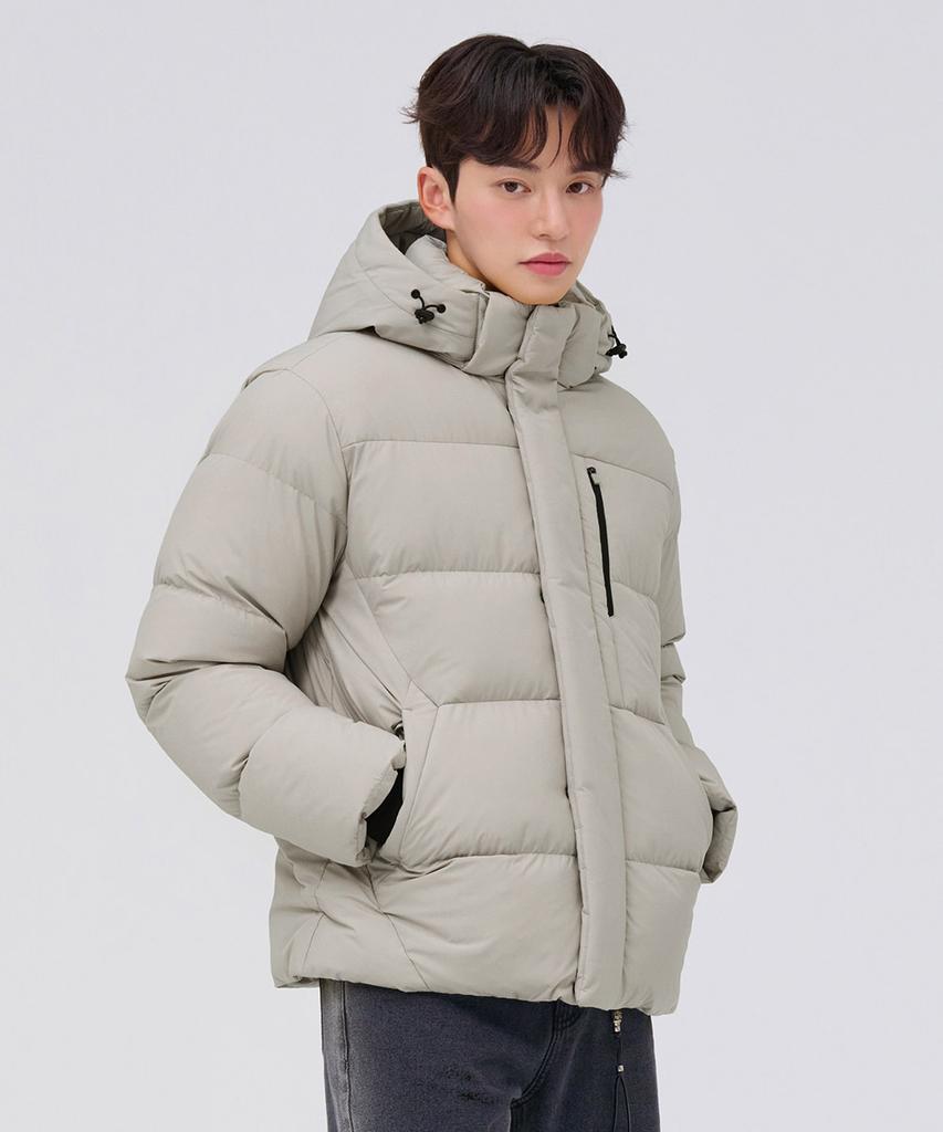Chasecult Unisex Detachable Puffer Jumper - Beige