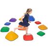 AIYAPLAY Pierres d'équilibre 11 pièces Ensemble sensoriel pour les 3-8 ans, Multicolore, Antidérapant, Empilable (347-026V00MX)