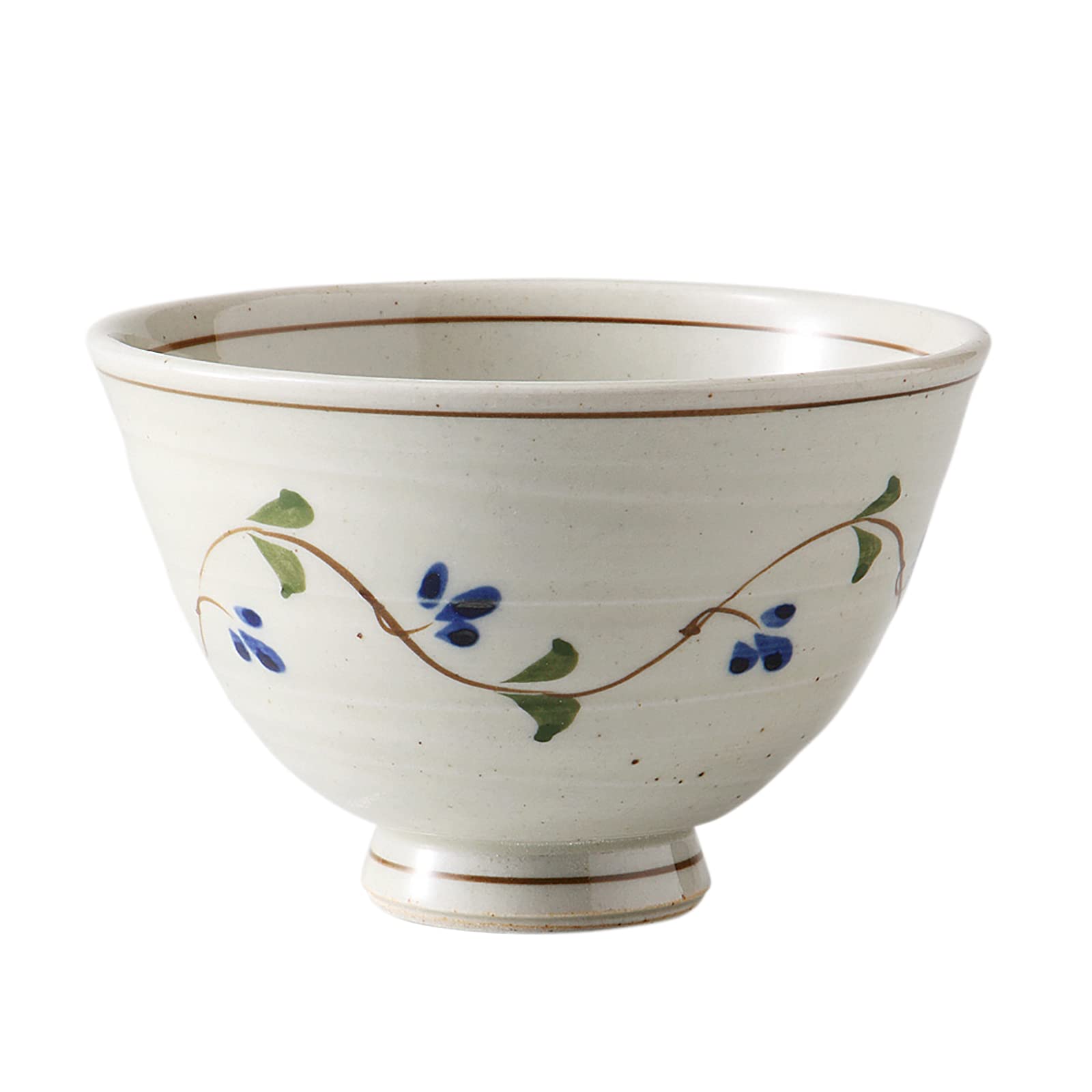 

Hasami Ware Lightweight Tea Arabesque Made in 74009 Bowl/Rice Bowl, Medium, Design, Blue, Japan, синий