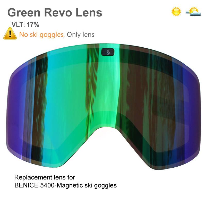 2023 New Double Layer Magnetic Ski Goggles Polarized Lens Skiing Anti-fog UV400 Snowboard Goggles Men Women Ski Glasses Eyewear