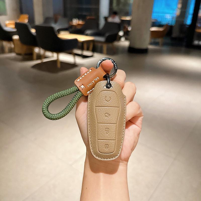 BYD Car Key Case for Han, Qin Plus DMI, Song Pro, Song L, Tang, Yuan, Destroyer 05, Dolphin, Seal 06 Models