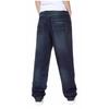 Jeans Men Men's Blue Large Size Hip Hop Skateboard Pants Men's Loose Straight Jeans