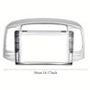 Car Radio Fascia for Hyundai Accent 2008-2012 Video Panel Player Audio Dash 2 Din Frame Dashboard Mount Kit Accessory Modern Car