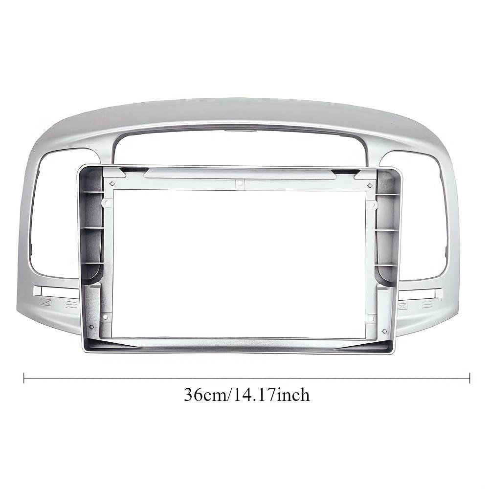 Car Radio Fascia for Hyundai Accent 2008-2012 Video Panel Player Audio Dash 2 Din Frame Dashboard Mount Kit Accessory Modern Car