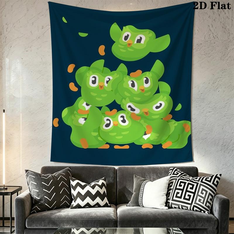Doolingo-inspired Pattern Home Decor Tapestry, Wall Hanging, Decorative RV Wall Cloth.XGT0914310