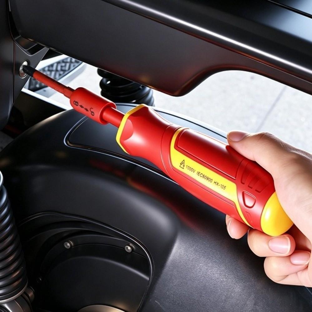 Interchangeable Bits Insulated Screwdriver Set for Electrical Repair and Hardware Maintenance