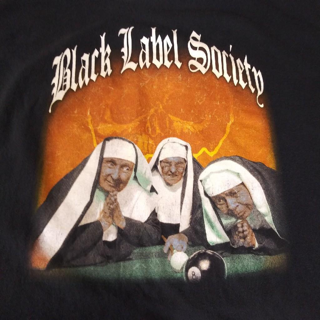 Black Label Society Shot To Hell Tour 2007 Concert Black T-Shirt XXXL