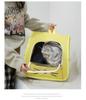 Large Capacity Portable Pet Shoulder Backpack for Cats and Dogs