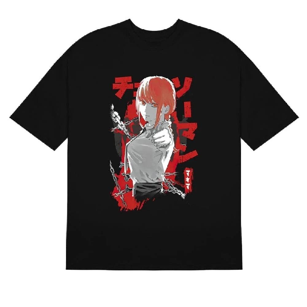 

Chainsaw Man Makima Command T-Shirt - 100% Cotton Anime Shirt with Iconic Design S