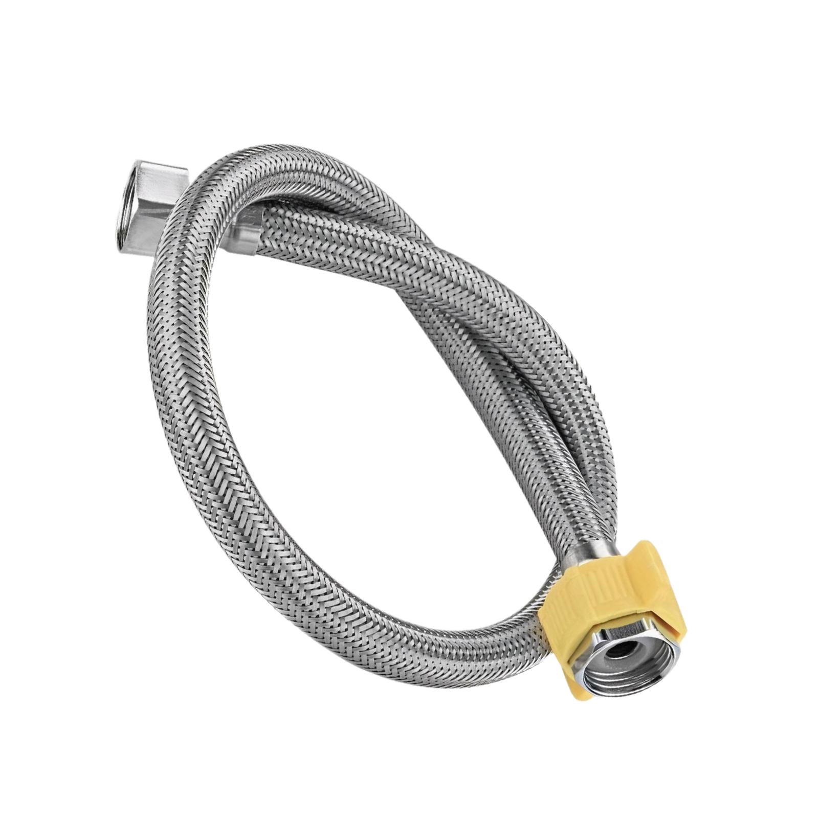 

Шланг для смесителя из EPDM резины, гладкий и аккуратный внешний вид гарантирован, оплетка из нержавеющей стали 304 30cm