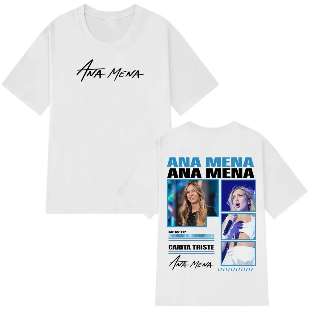 Singer Ana Unisexa Tour 2026 New Album T Shirt Unisex Wounisexs Cotton Oversized Tshirts Casual  Aesthetic Fashion Tshirt Streetwear Bl