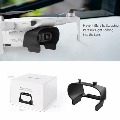 Dla DJI Mavic Mini Drone przeciwodblaskowa osłona obiektywu Gimbal osłona przeciwsłoneczna;