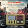 10000mAh FM Radio HRD-907 Solar Hand-Carry Portable Emergency Radio AM/FM/SW Waterproof Reading Light SOS for Outdoors