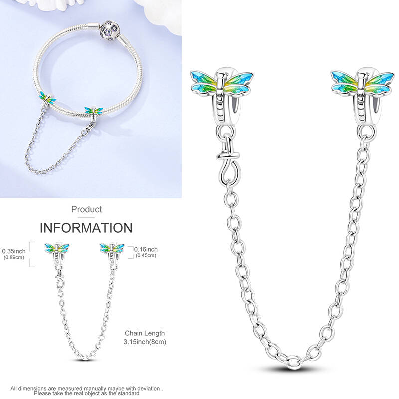 Copper Dragonfly Butterfly Pendant Charms Bead Fit Original Bracelet Bangle Women Jewelry Girl Making Beads