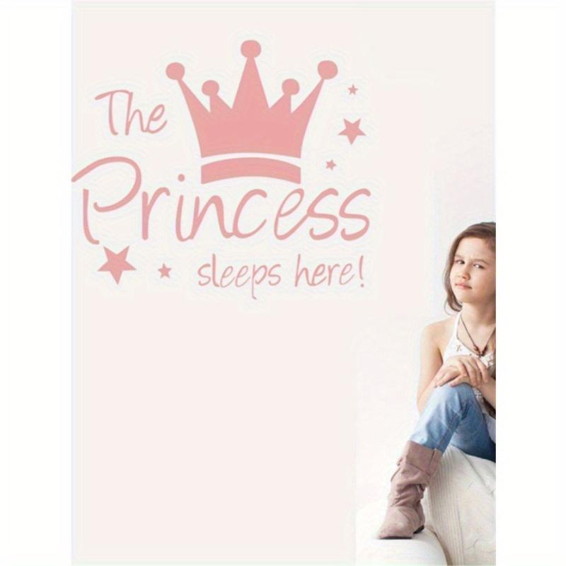 Crown Print Wall Sticker, Stickers, Wall Decal, Vinly Decal For Home Decorations, Refresh Your Home, Festival Decoration Stickers