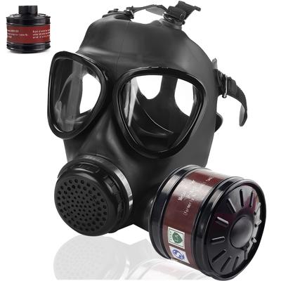 Comprehensive Gas Masks, Self-priming, Reusable, Chemical and Biological Respirators for Increased Visibility, Industrial, Agricultural