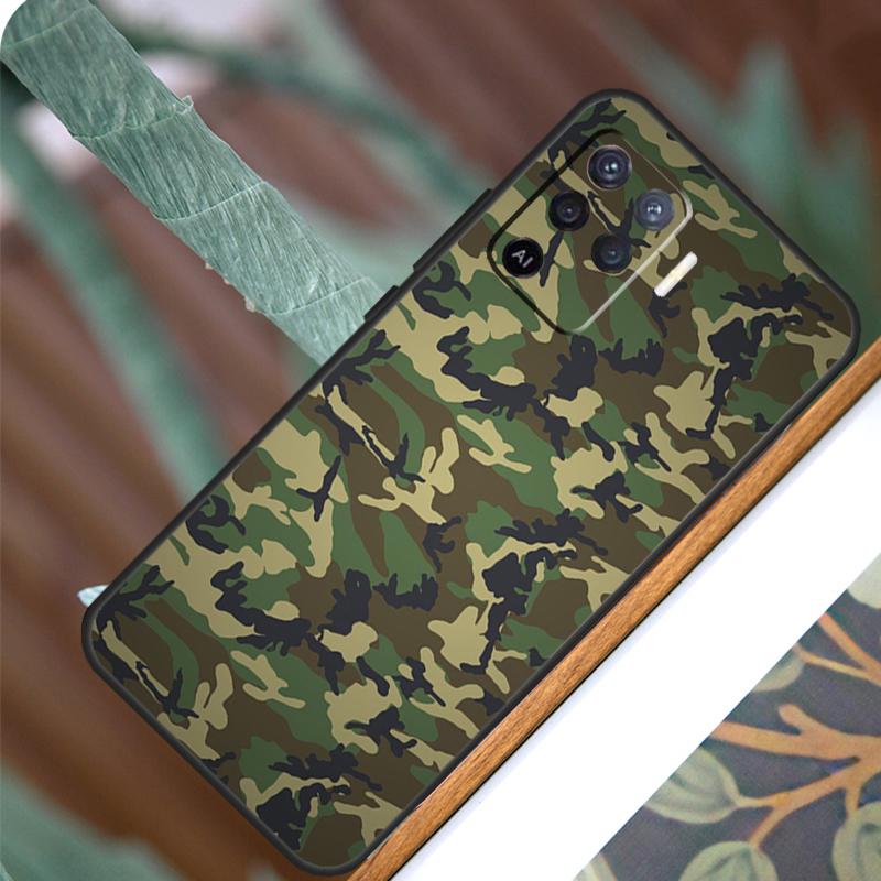 

Армейский камуфляжный камуфляж для OPPO A58 A78 A98 A54 A74 A94 A16 A76 A96 A5 A9 A52 A72 A79 A53S A15 A17 A57 A77, чехол OPPO A96 4G