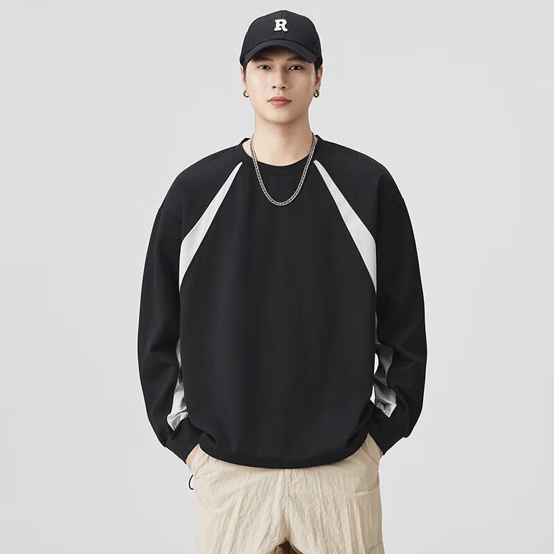 TOM ADAM 2025 Color-Block Raglan-Sweatshirt