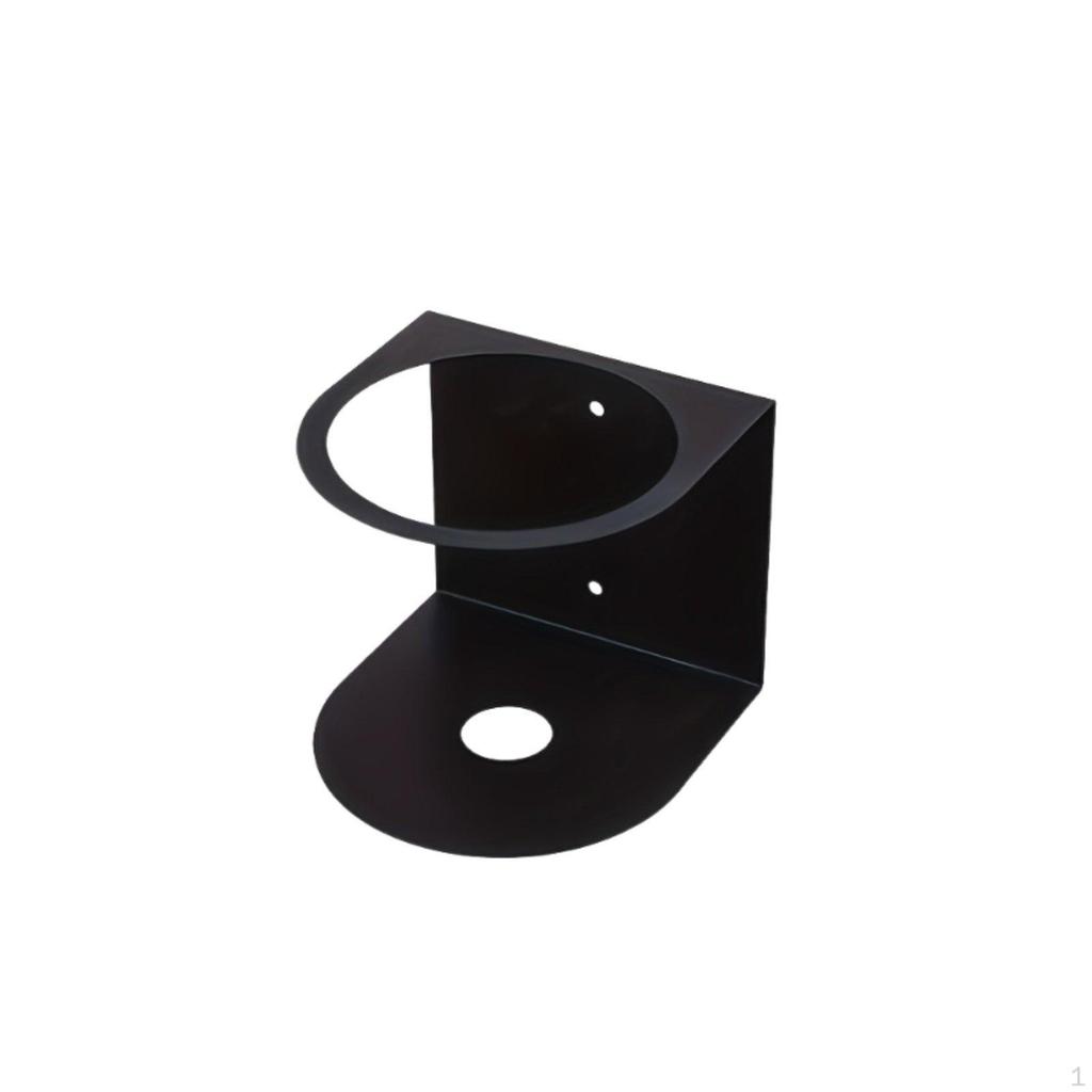 Wall Mount Spray Bottle Holder HeavyDuty Hanger SpaceSaving Cleaning Supplies Rack for