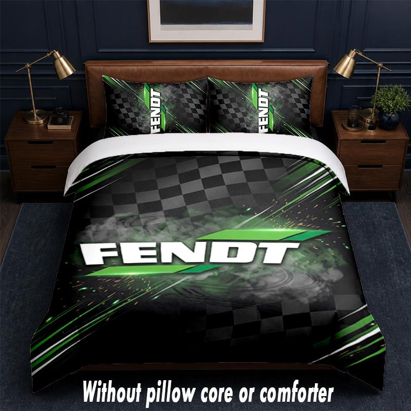 Set Biancheria da Letto Design Fendt 1 Copripiumino + 2 Federe Morbido Traspirante Biancheria da Letto per la Casa