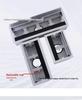 Aluminum Desk Cable Management Box with Recessed Panel and Wire Hole Cover