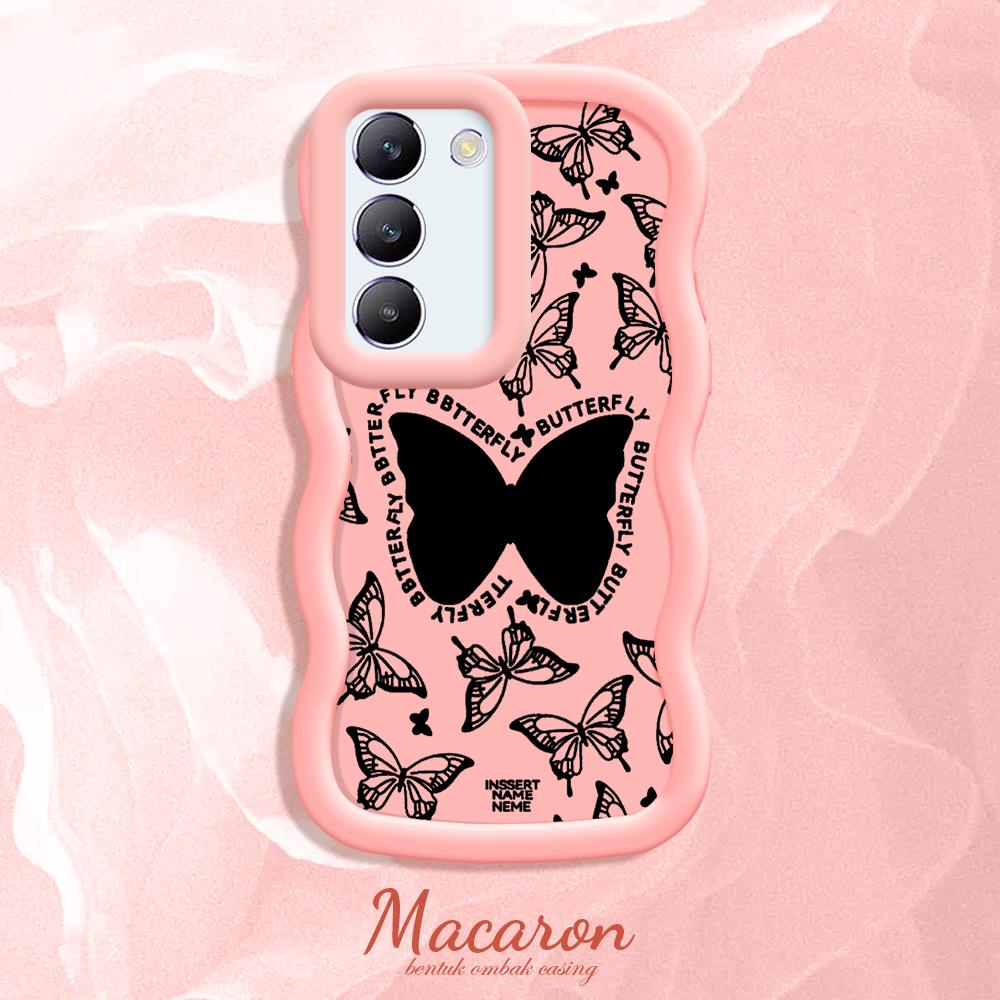 

Окрашенный узор Big Wave Edge Мягкий силиконовый материал Macaron чехол для телефона противоударный защитный резиновый чехол для OnePlus Vivo Motorola Moto Vivo Y95