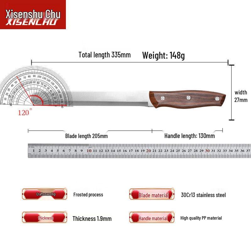 Xisen Stainless Steel Fruit & Watermelon Slicing Knife