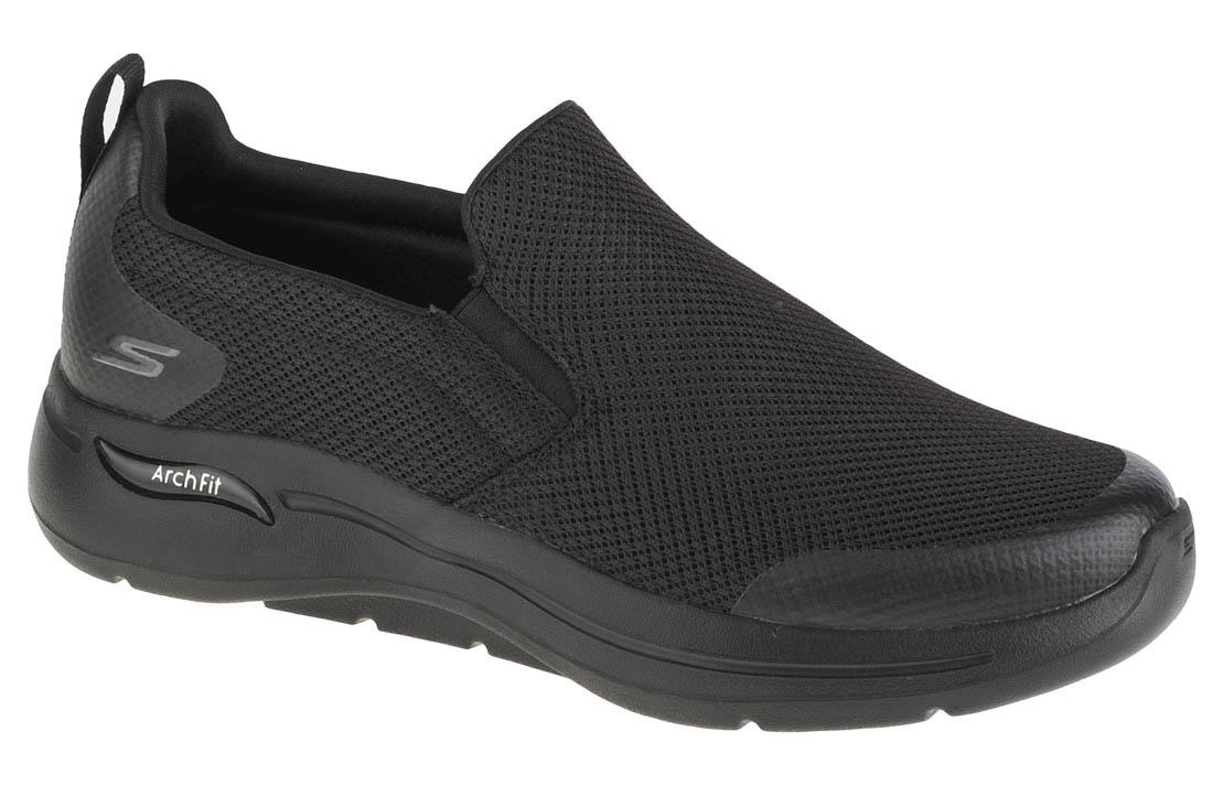 Skechers Go Walk Arch Fit-Togpath, Baskets noires pour hommes 40 noir