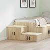Storage Cabinet 2 Pcs Sonoma Oak 108 X 41 X 40 Cm