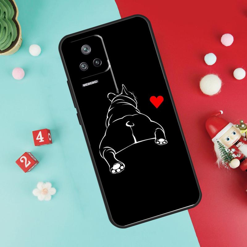 Cute French Bulldog Funda For Xiaomi 14 15 Ultra 17 Pro Max 13T 14T 15T Pro POCO F7 F5 F6 X3 X5 X6 X7 Pro Case